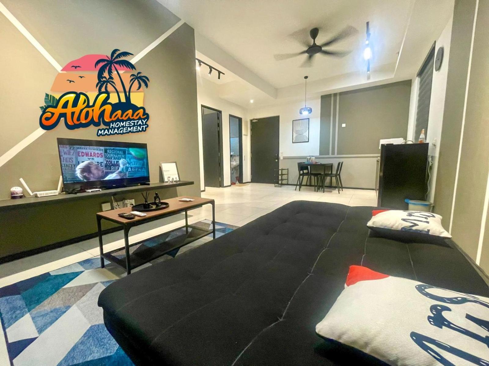 Industrial Style 2 Bedroom Unit Urban Georgetown Sea View * Jelutong