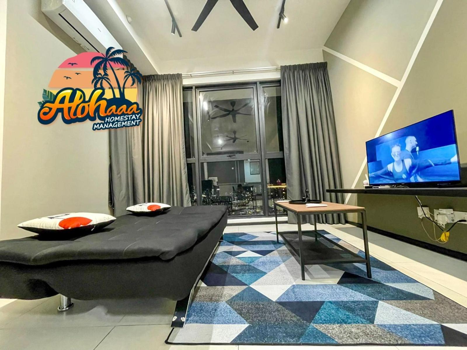Industrial Style 2 Bedroom Unit Urban Georgetown Sea View Pangsapuri *
