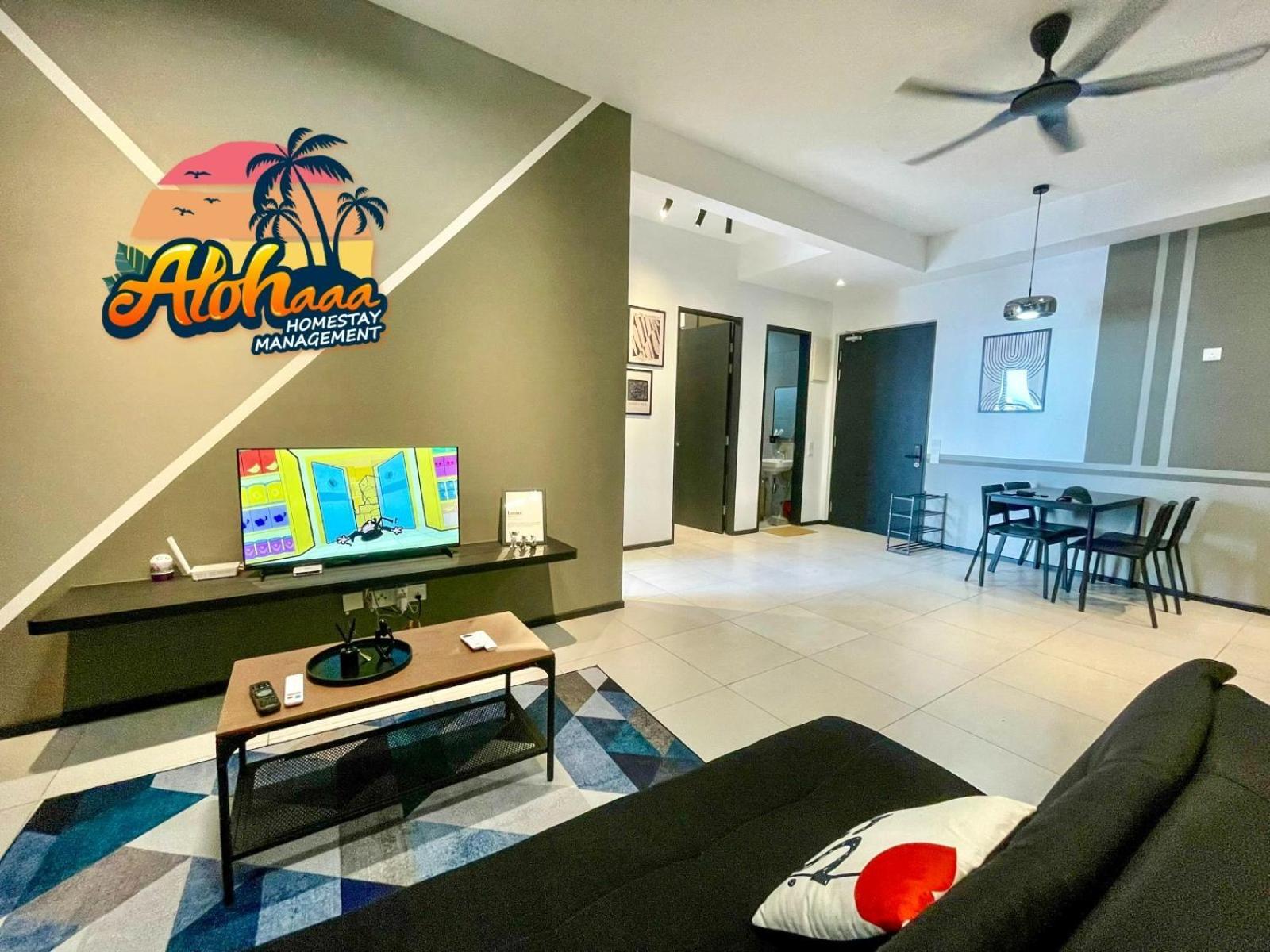 Pangsapuri Industrial Style 2 Bedroom Unit Urban Georgetown Sea View *
